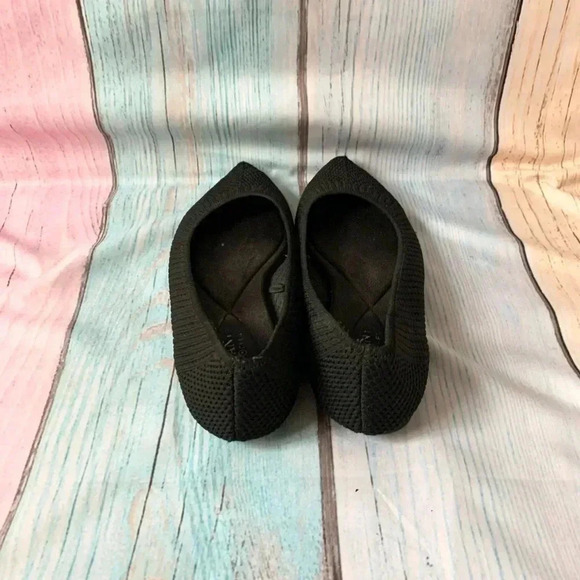 Black Alfani pointed toe flats - Picture 4 of 9